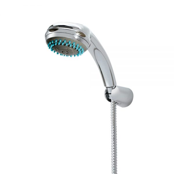 Chrome “Cinqo” Shower Head with 5 Spray Modes