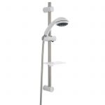 White “Cinqo” Shower Head with 5 Spray Modes