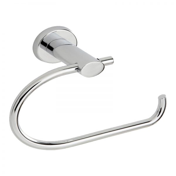 Wall Mounted Rust Proof Chrome “Eternity” Toilet Roll Holder