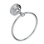 Wall Mounted Rust Proof Chrome “Fidelity” Towel Ring