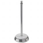 Free Standing Chrome & White “Opera” Spare Toilet Roll Holder