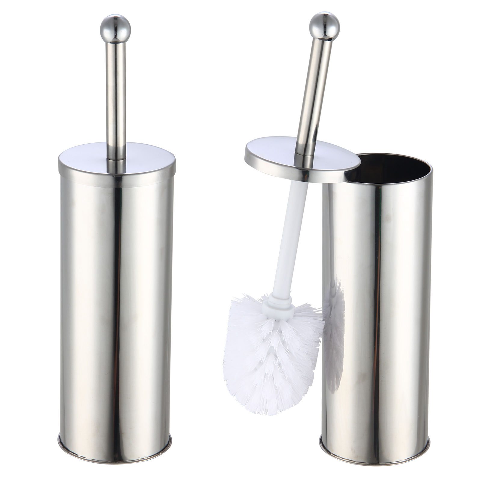 Buy Stainless Steel Mirror Finish Aquarius Toilet  Brush  