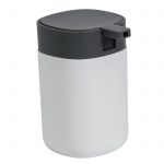 White & Grey Plastic “Kuba” Liquid Soap Dispenser