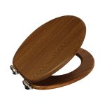 Wood Effect “Norfolk” Soft Close Toilet Seats (3)