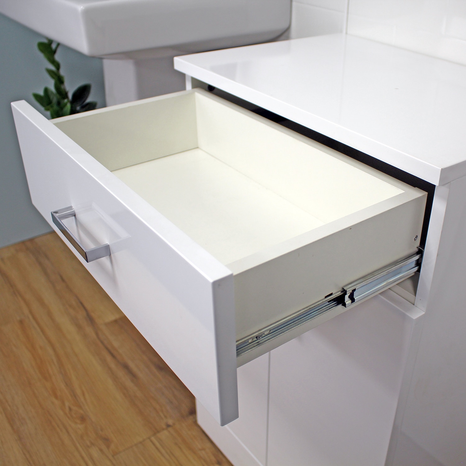 White bathroom cheap cabinet doors