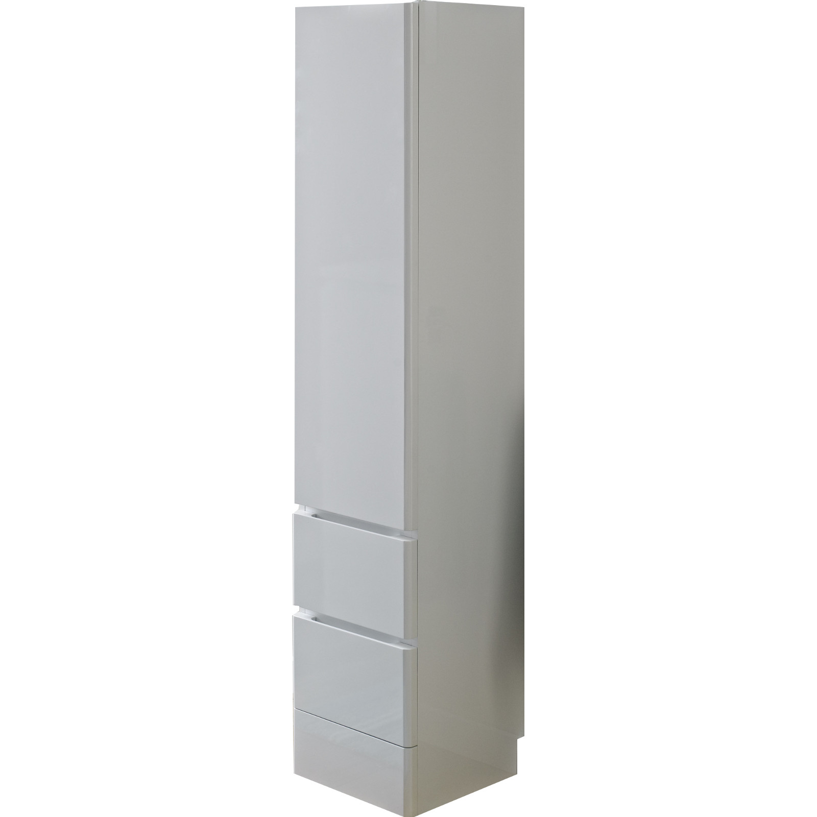 Buy Soft Close White Lugano Bathroom Tallboy Back2bath