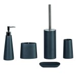 Alto Grey Bathroom Accessory Set