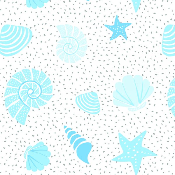 100% Polyester “Aruba” Printed Beach Pattern Shower Curtain