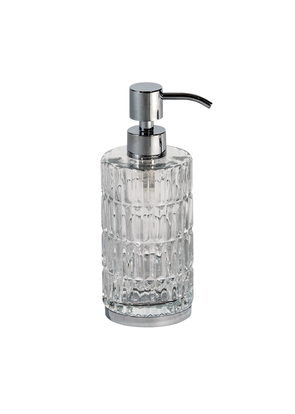 Buy Elegance Glass liquid Soap Dispenser 1 | Back2Bath
