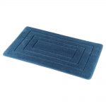 Academy Slate Blue Memory Foam Bath Mat