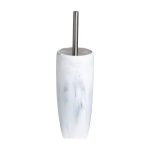 Octavia White Toilet Brush & Holder