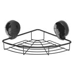 Suctionloc Corner Basket Black