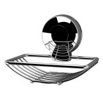 Suctionloc Soap Basket Chrome