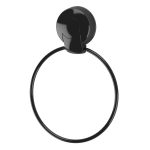 Suctionloc Towel Ring Black