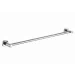 Chrome Wall Mounted Bathroom Storage Accessories Set Polished Silver Towel Rail Modernity